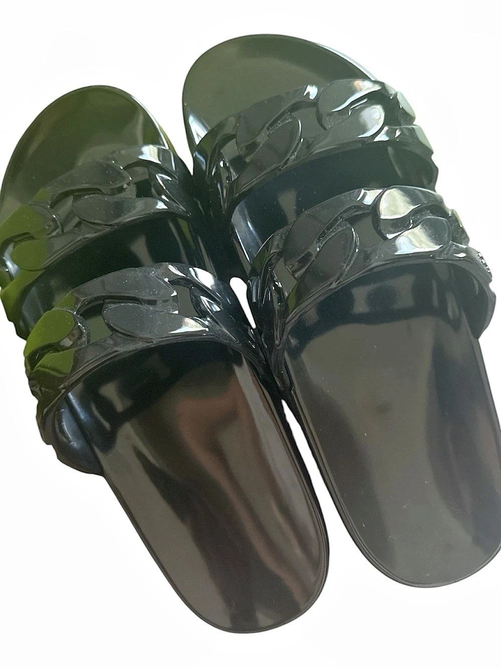 New Tory Burch Adrien Jelly Slide sandals size 9